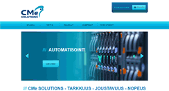 Desktop Screenshot of cmesolutions.fi